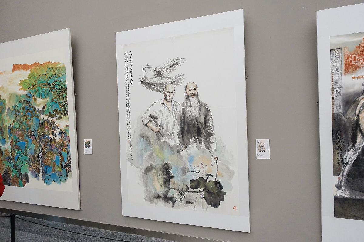 根据以下内容写出一条30字的短视频标题：中国画是否已走到了尽头？国画的未来出路在哪里？