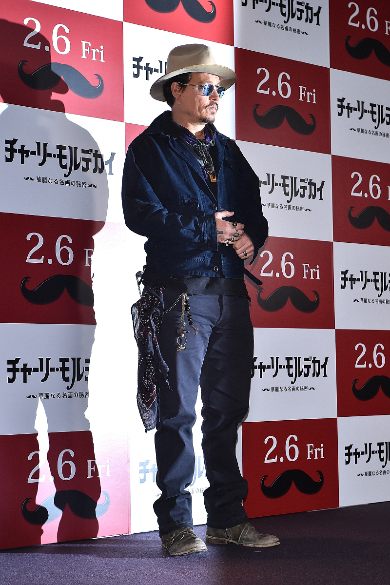 2015年1月28日,日本东京,电影《贵族大盗》发布会举行.***_***tokyo, 
