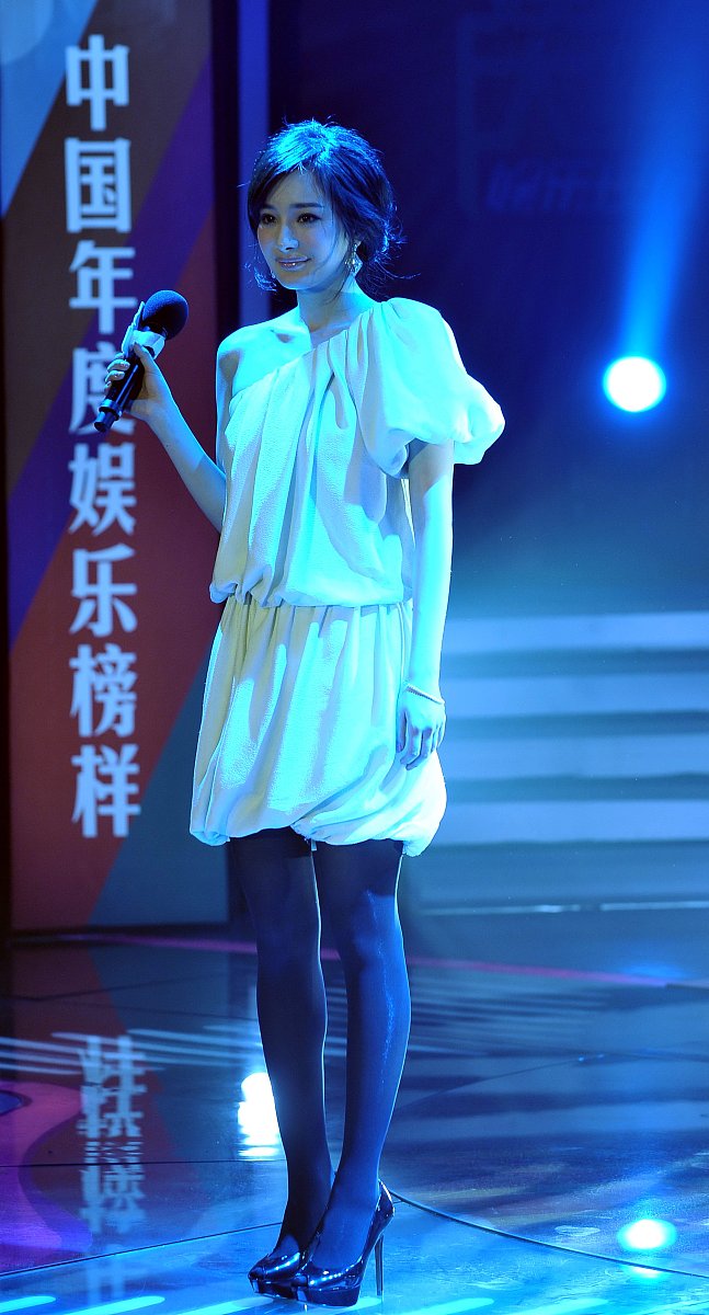 2011年3月7日,北京,2011第五届娱乐大典启动仪式举行.***_***杨幂+++_