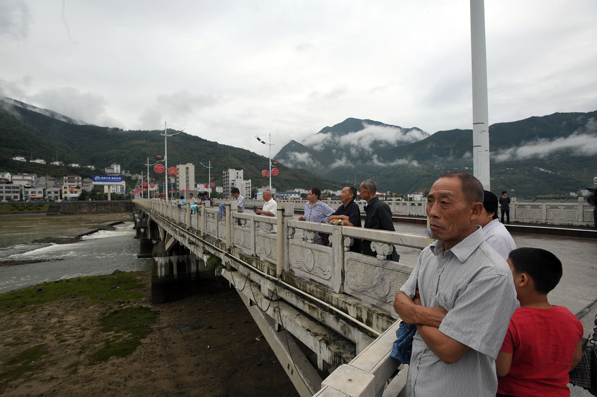 (武汉媒体请勿下载)  ***_***2011年08月23日,湖北省兴山县古水洞水库