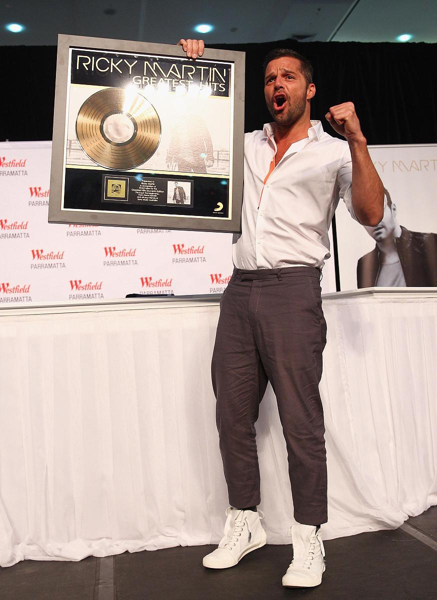 2013年5月10日讯,悉尼,当地时间5月9日,瑞奇·马丁(ricky martin)出席