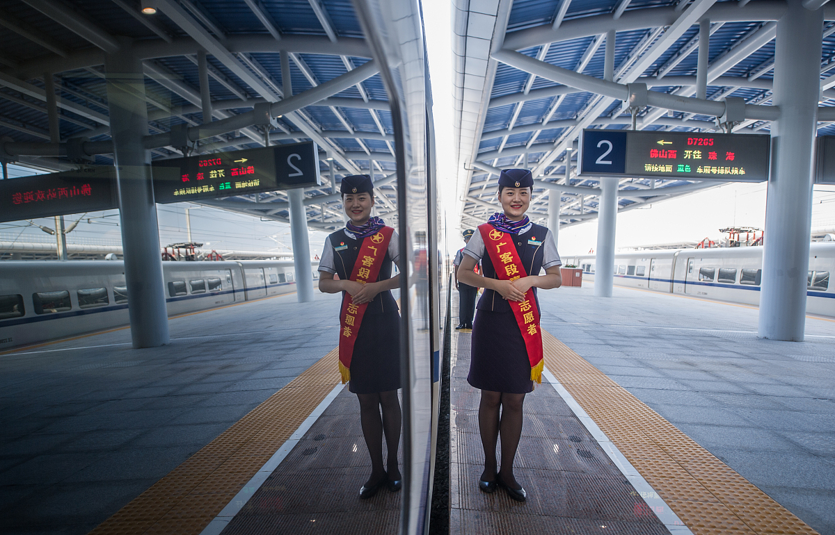 贵州航空工业技师学院南校区2022年高铁乘务专业：就业前景广阔
