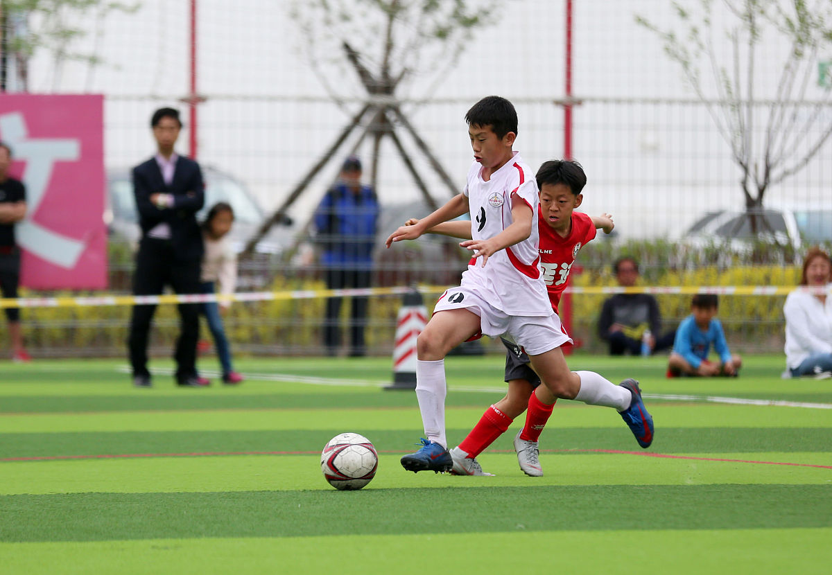 2019年5月11日,吉林延吉, 2019首届中国延边东北亚国际青少年足球邀请