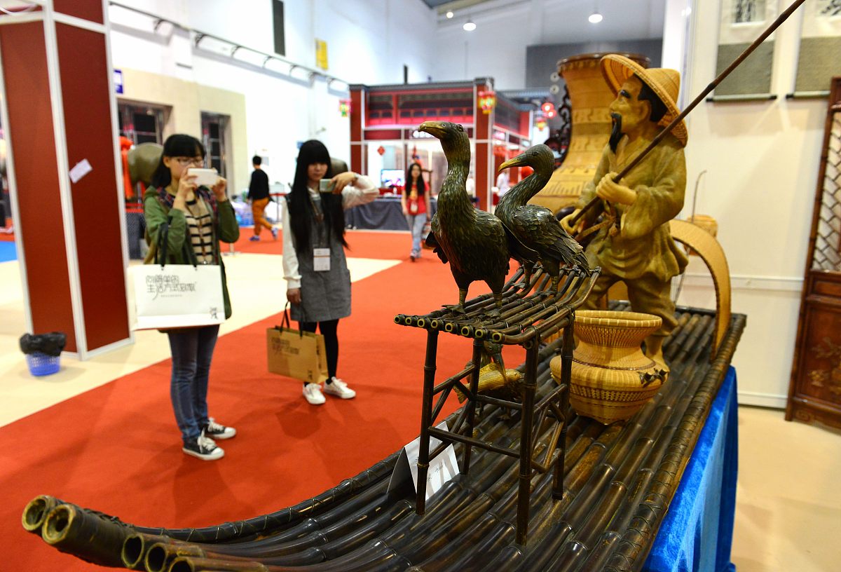 ***_***2015年4月27日,浙江金华,第10届中国(义乌)文化产品交易会非遗