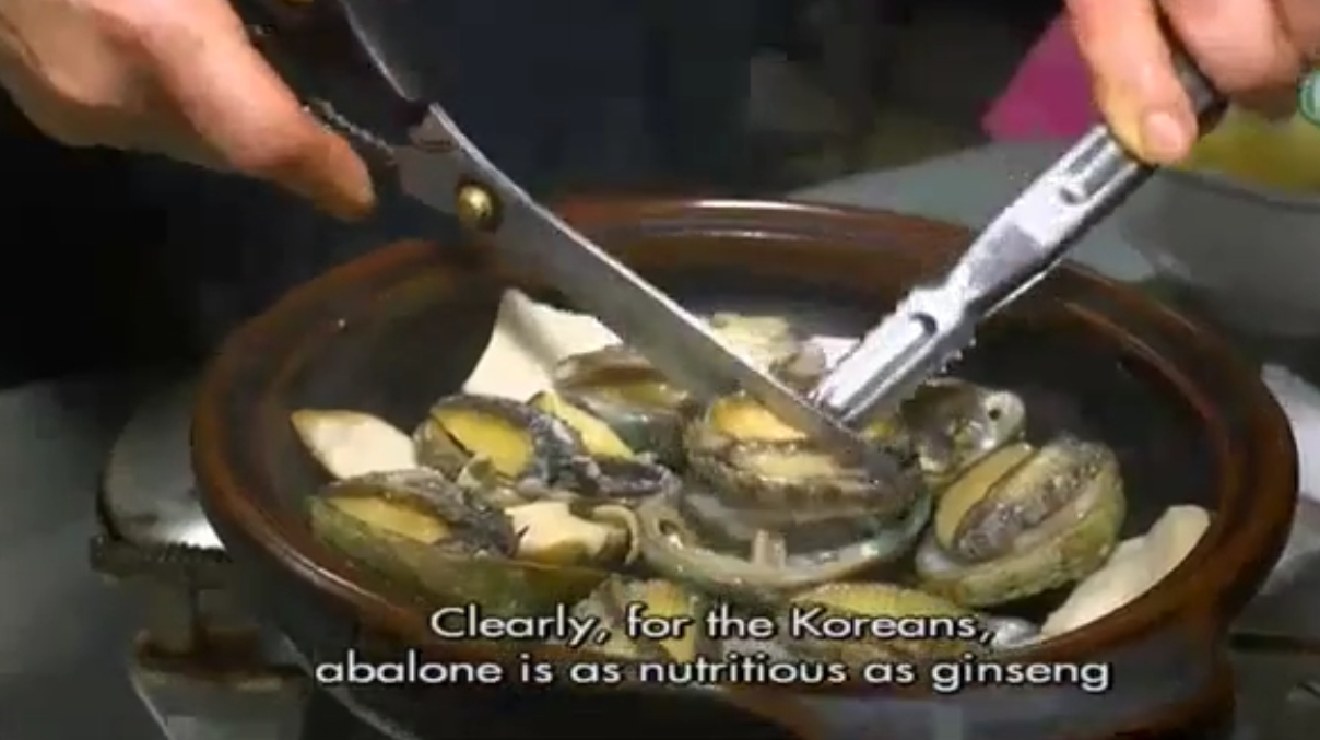 韩国鲍鱼,堪比人参的健康食品?生病进补鲍鱼粥,竟用洗米水煮
