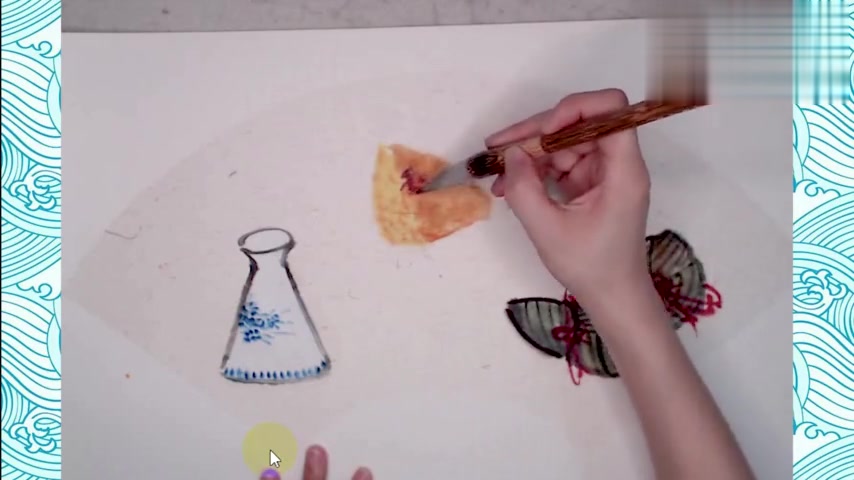 国画端午节写意绘画教程