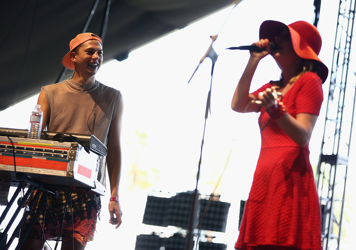 2014年4月12日讯,加州,当地时间4月11日,2014柯契拉音乐节 (coachella