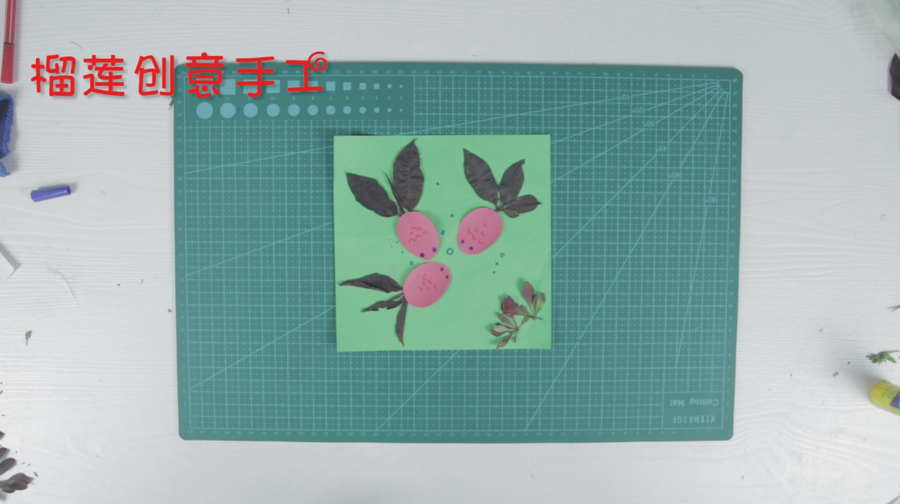 废旧树叶做金鱼,喜欢就动手试试吧,很简单噢