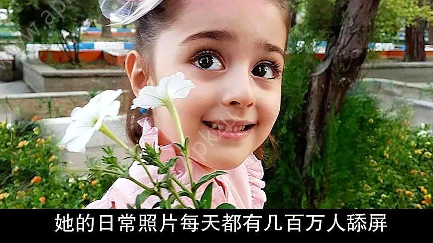 [图]快看看世界最美小女孩到底有多美?他爸爸都辞职给她做保镖了