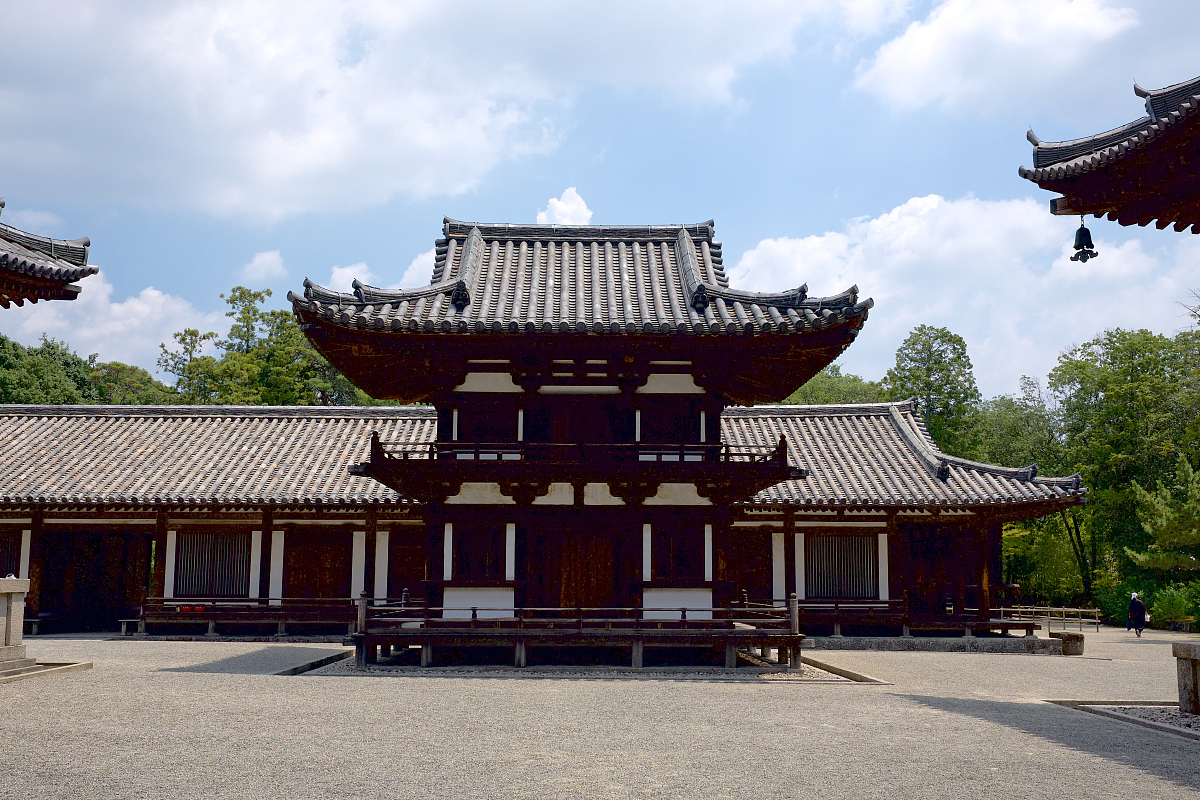 2018年8月,日本,奈良古寺.***_***唐招提寺,因鉴真和尚而大名鼎鼎.