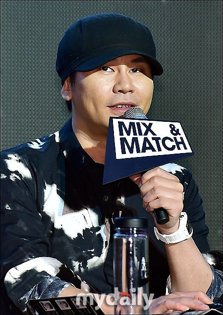 2014年9月2日,首尔,yg娱乐公司制作的《mix & match》节目在首尔某酒