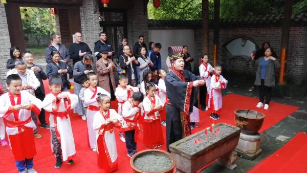 成都川菜博物馆举行祭祀灶神活动