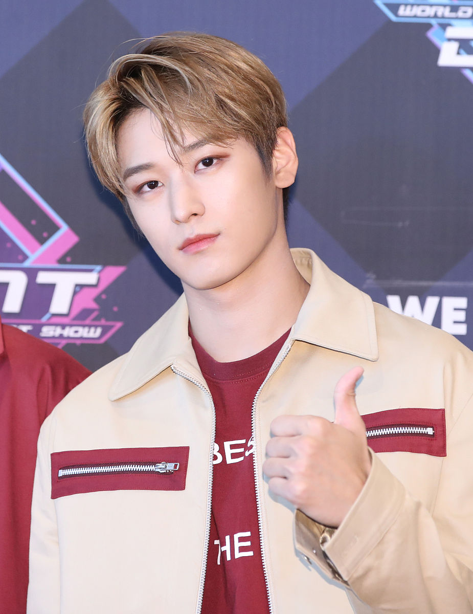 2019年9月19日,韩国首尔,明星参加《m! countdown》节目彩排.(=1)   =