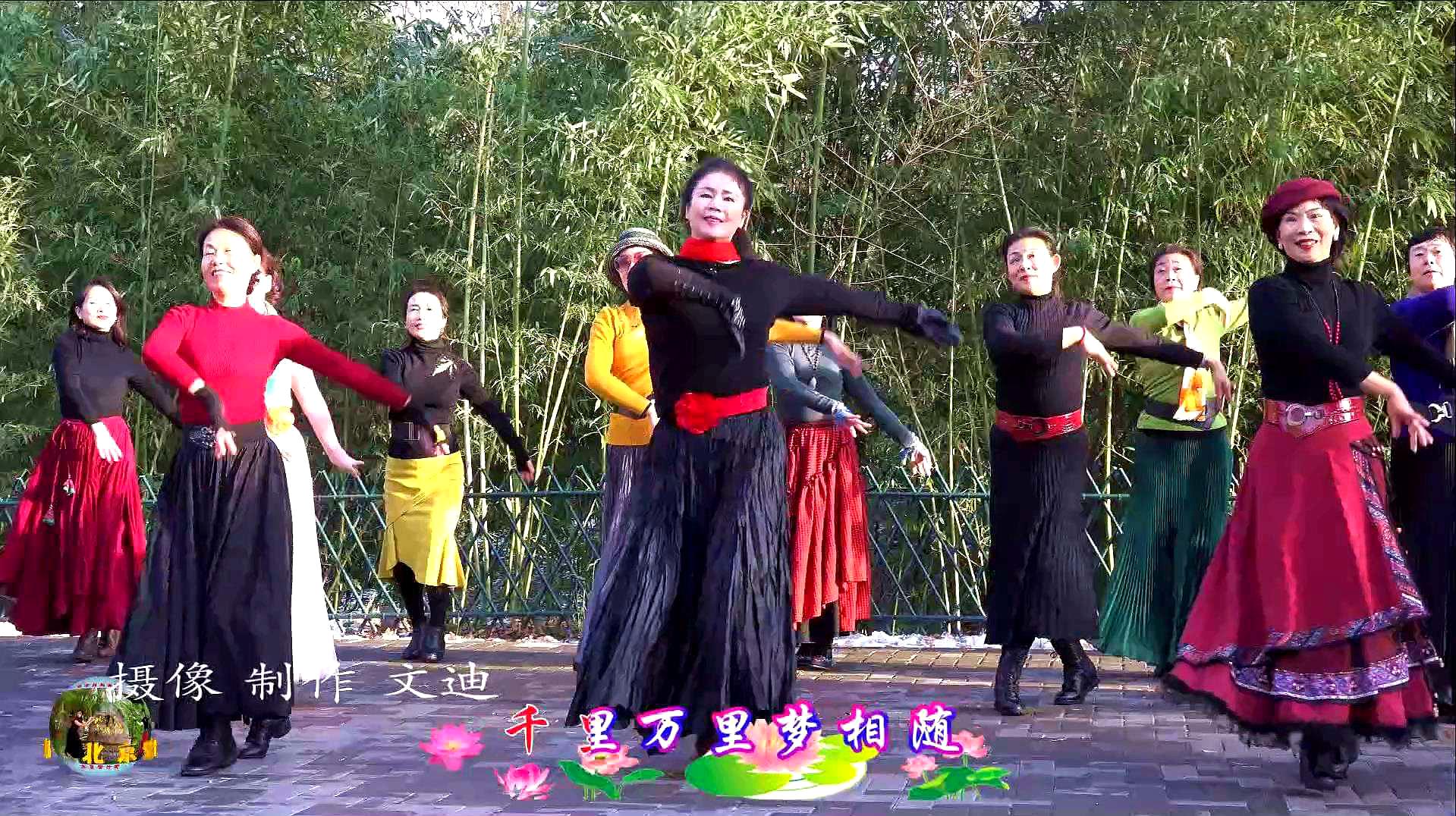 紫竹院广场舞《芦花美》,满满的美,满满的自信与大气!