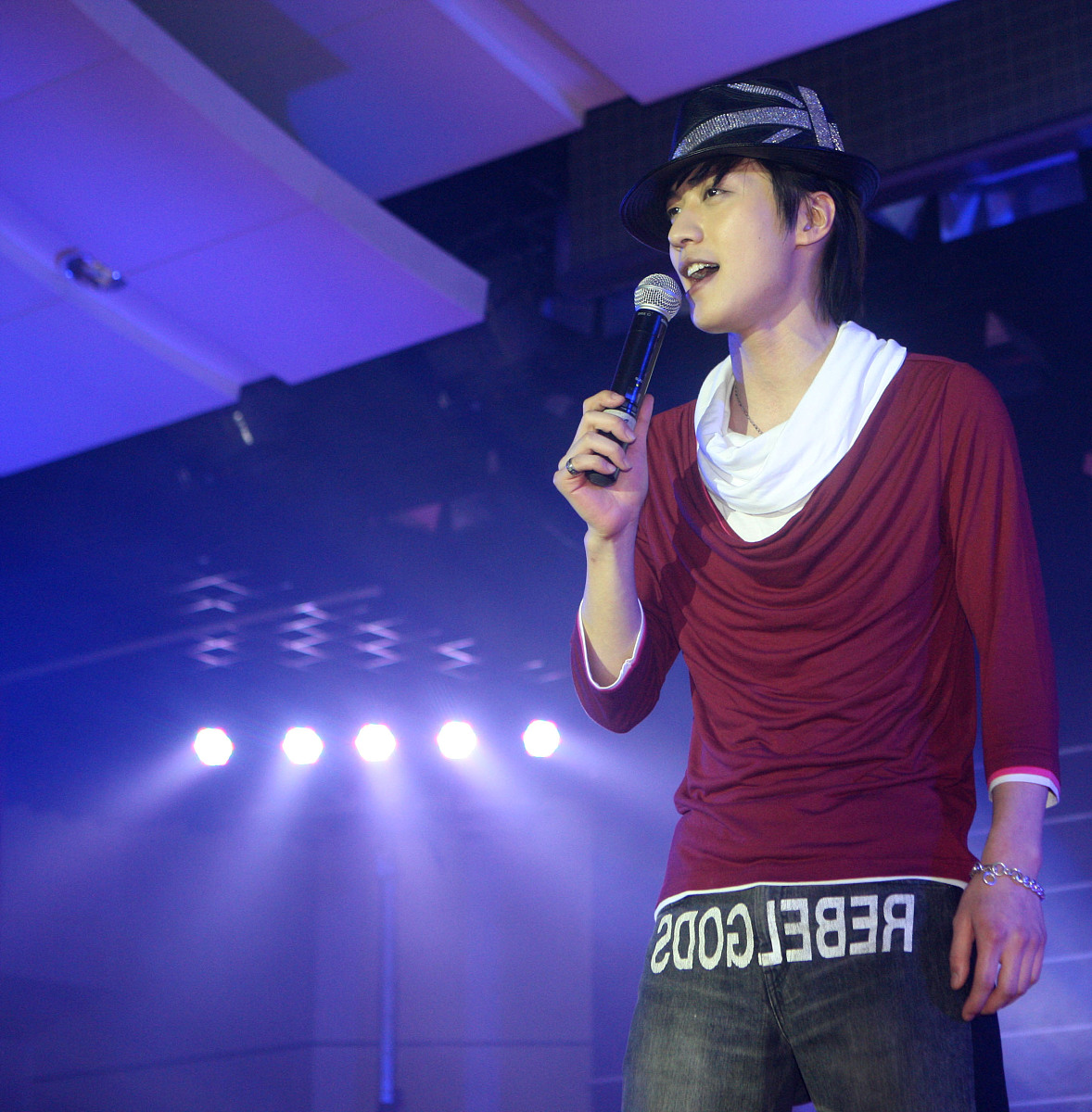 2008年12月19日,北京,2008北京校园音乐演出季的最后一场演唱会在中国