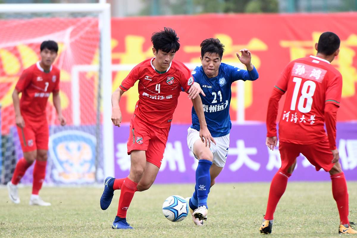 2018年10月14日,江苏泰兴,汉为体育2018中国足球协会会员协会冠军联赛