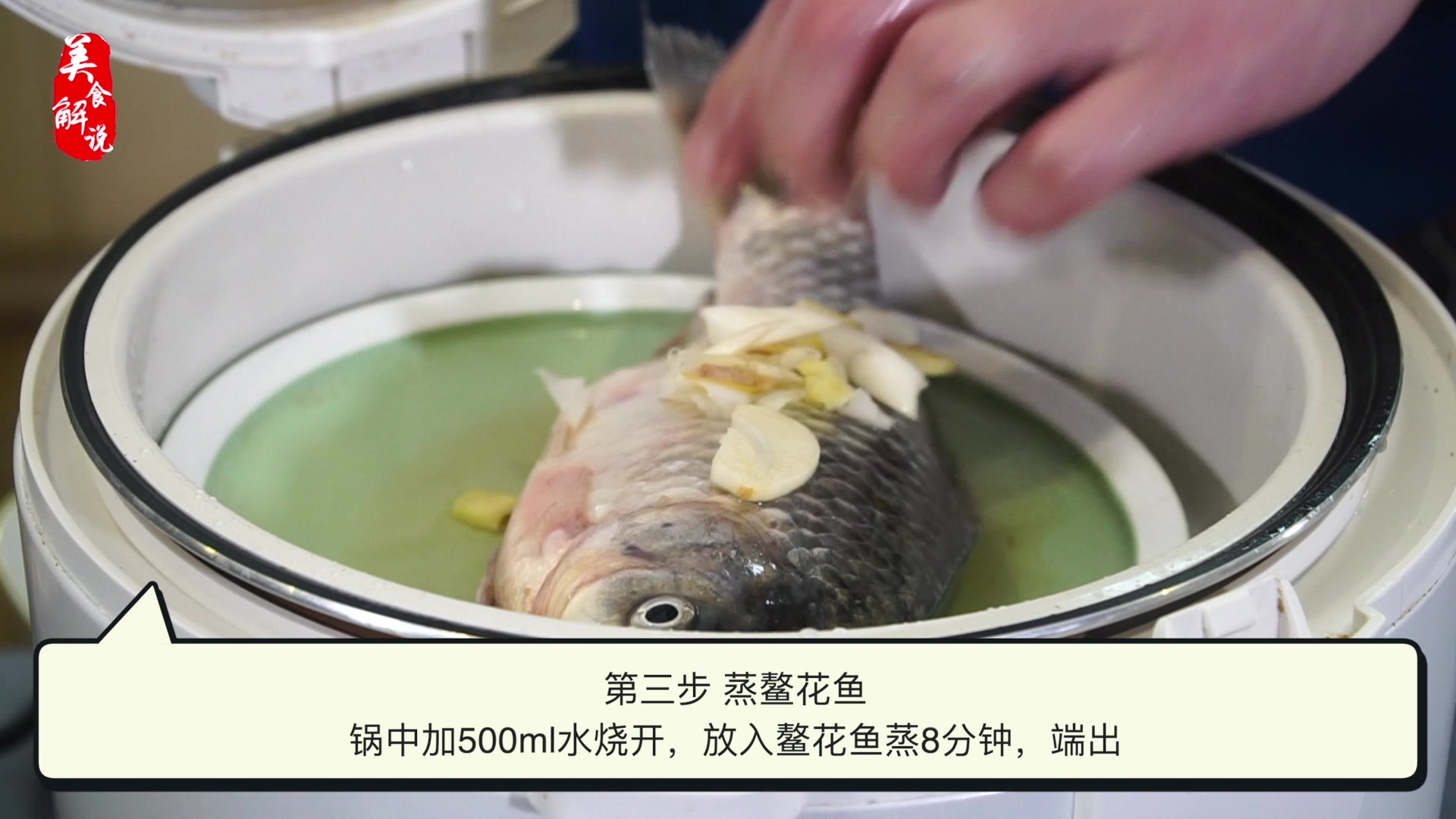 教你做肉质鲜嫩的鳌花鱼,汤汁下饭,简直是美味的不得了