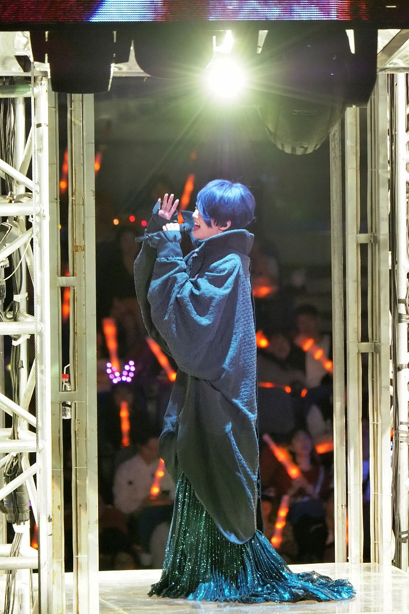 2018年10月13日,武汉,杨丞琳"青春住了谁"世界巡回演唱武汉站在光谷网