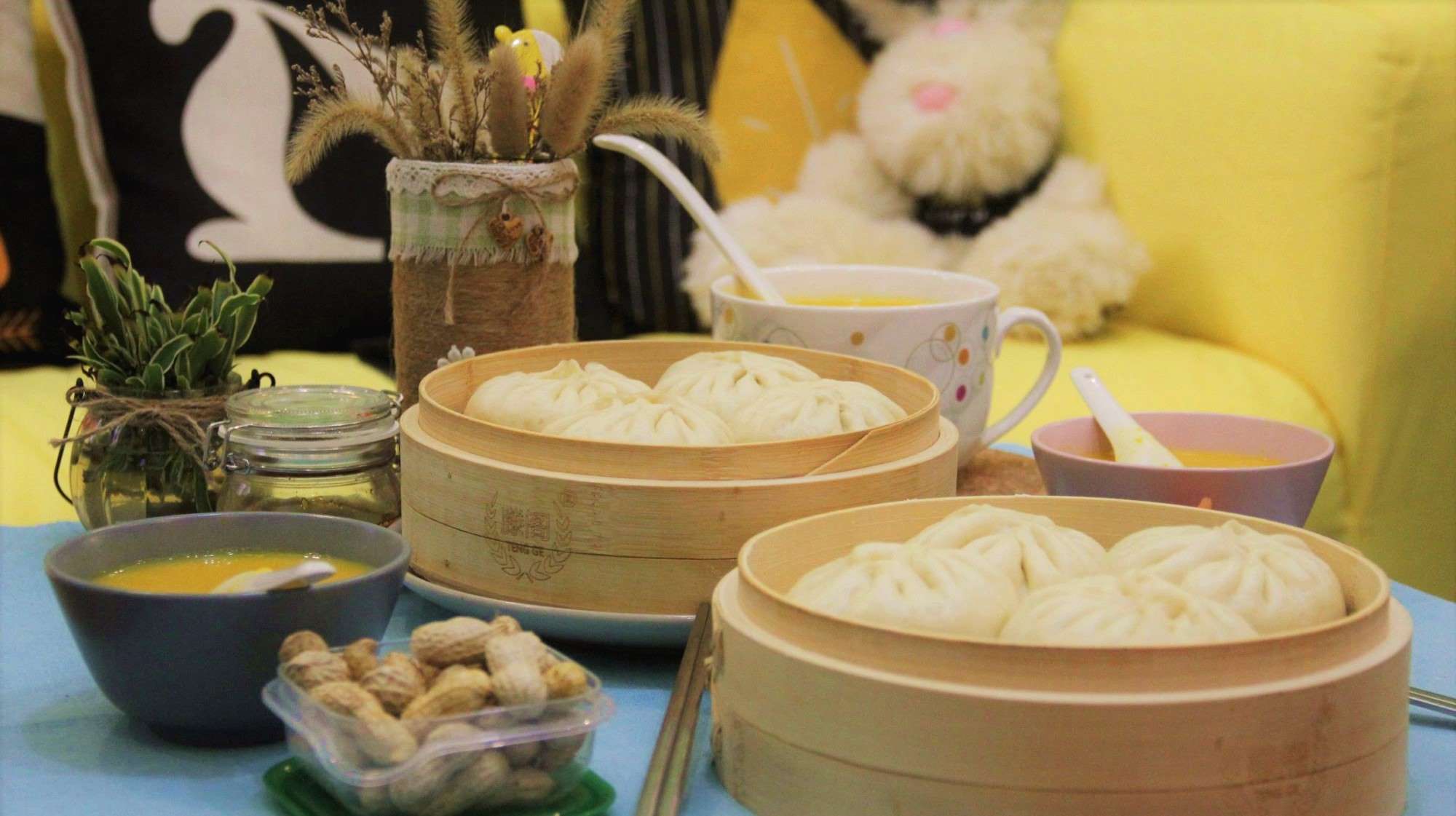 哪里的包子这么好吃?当然是我家青菜香菇包,低卡无负担