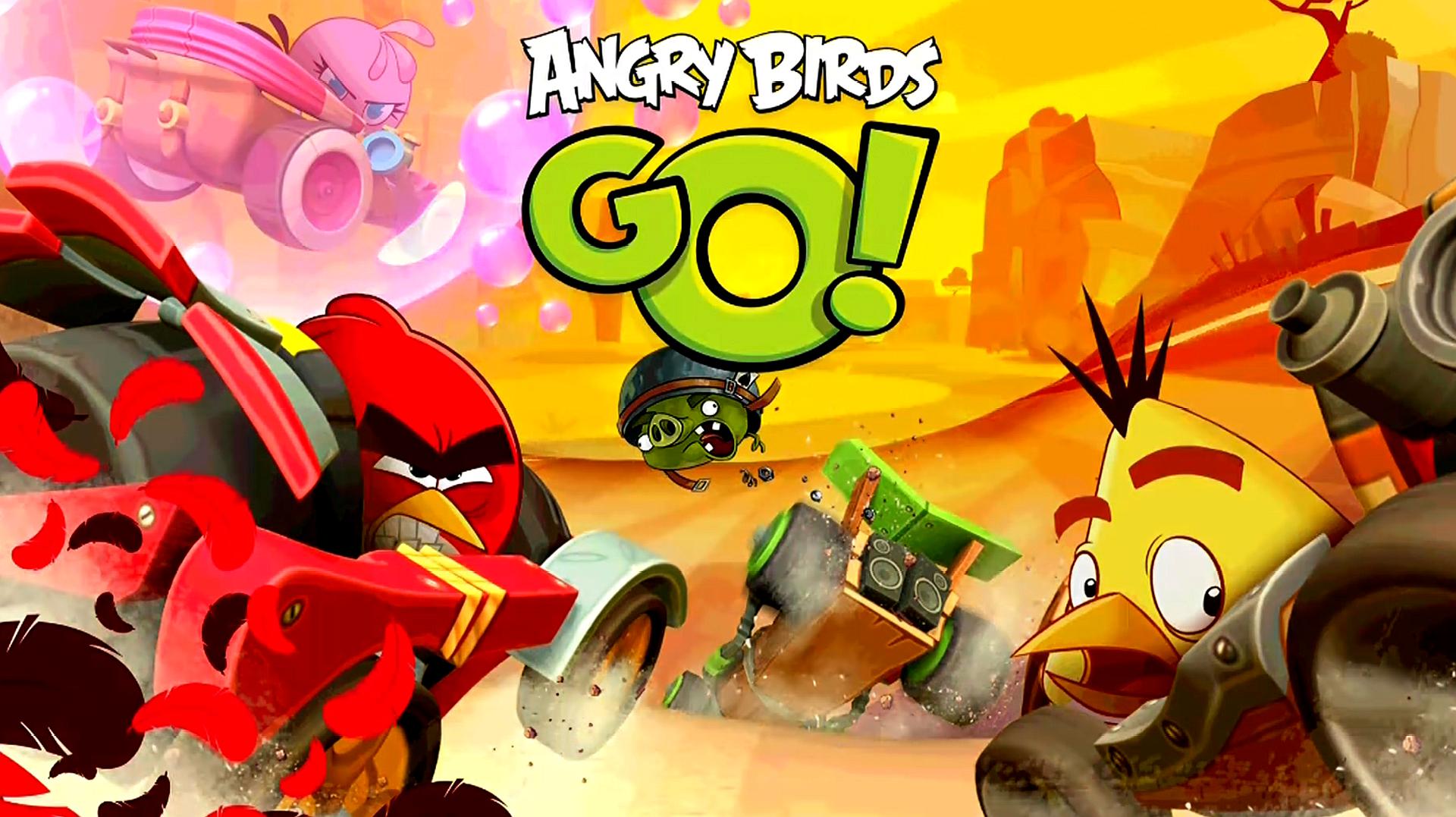 [图]愤怒的小鸟卡丁车 Angry Birds GO 第7章 Level 1-2 手游酷玩