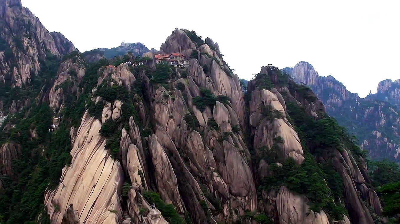 [图]黄山风景区,天都峰景色,千峰竞秀,美不胜收