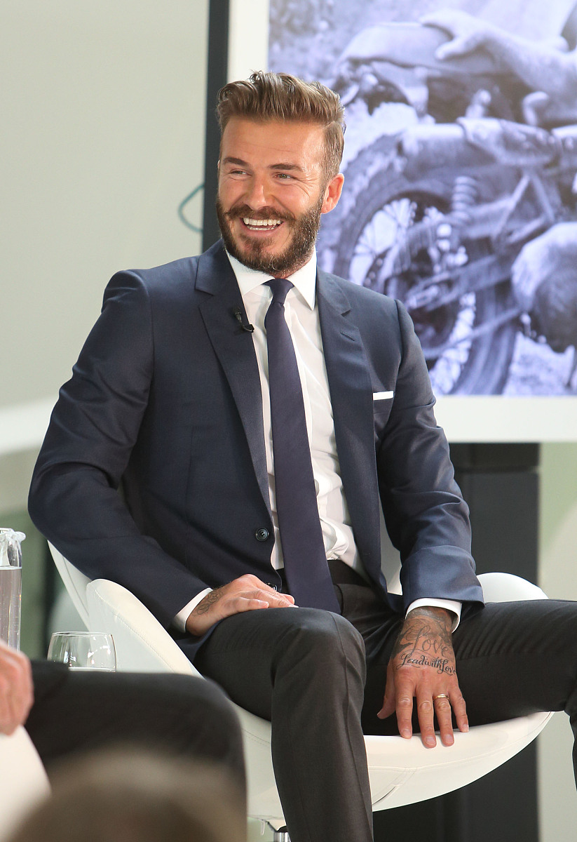 2014年6月2日讯,伦敦,当地时间月2日,大卫-贝克汉姆(david beckham )