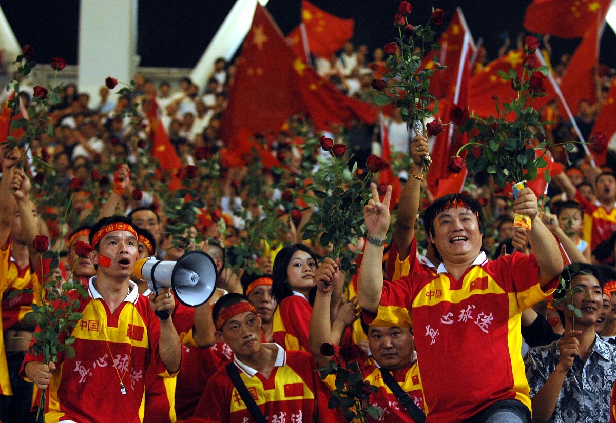 2007年9月15日,湖北武汉,2007女足世界杯d组小组赛,中国0-4不敌巴西.+