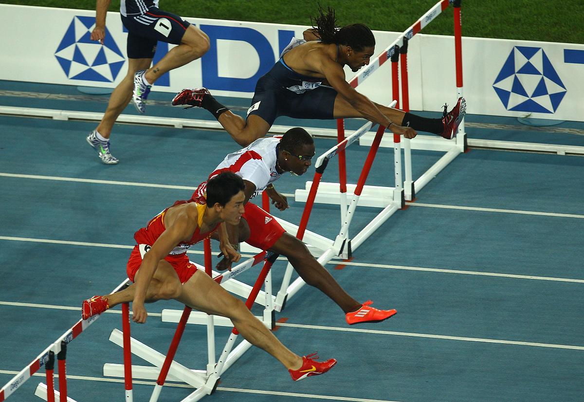 2011年8月29日,韩国大邱,2011田径世锦赛110米栏决赛赛况.***_***daeg