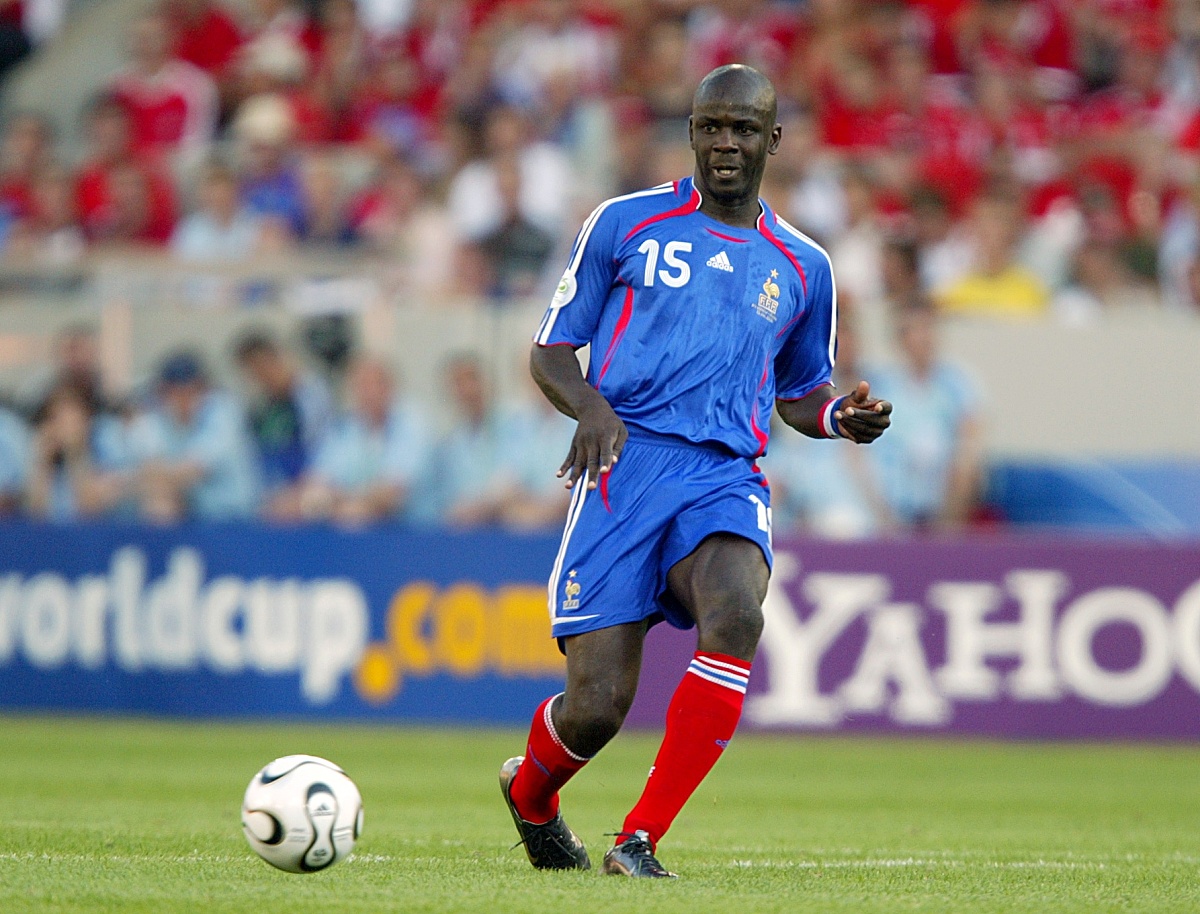 2006年6月13日,世界杯g组,法国0-0战平瑞士.图拉姆  lilian thuram, f