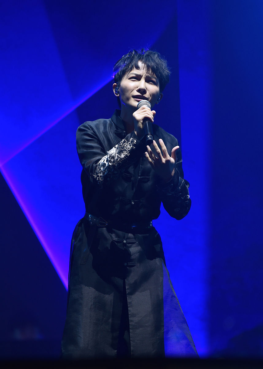 2019年11月1日,南京,明星现身《陈情令国风音乐演唱会》.