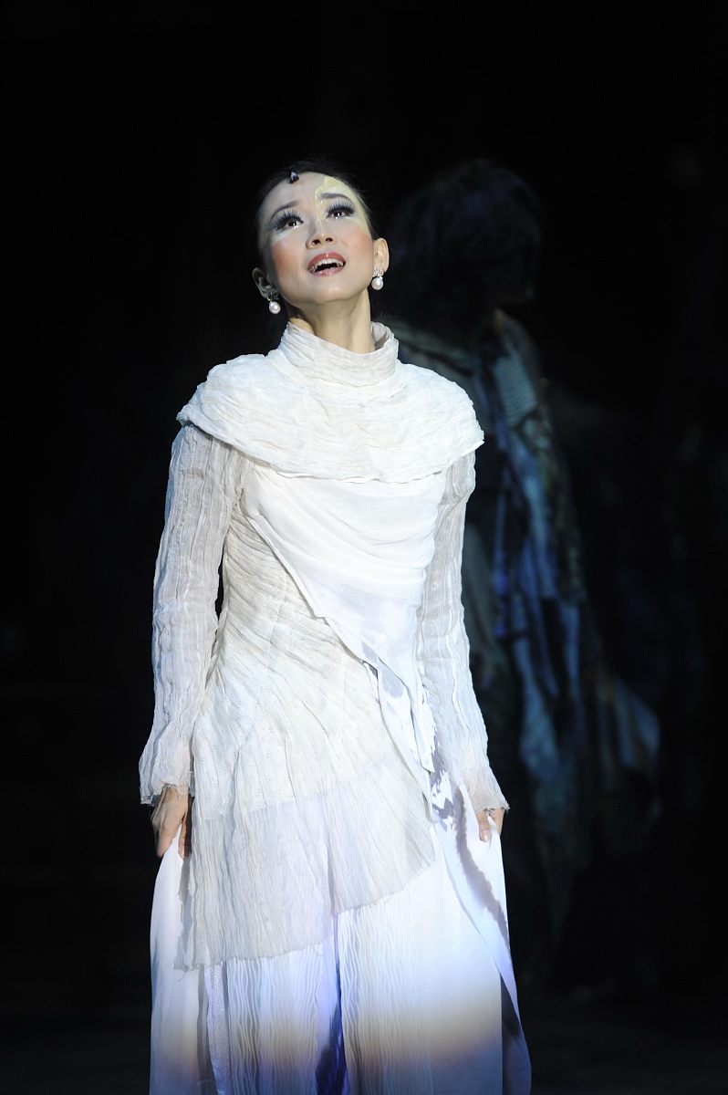 2008年9月26日,北京,国产音乐剧《蝶》举行原有版本的最后一场绝版演