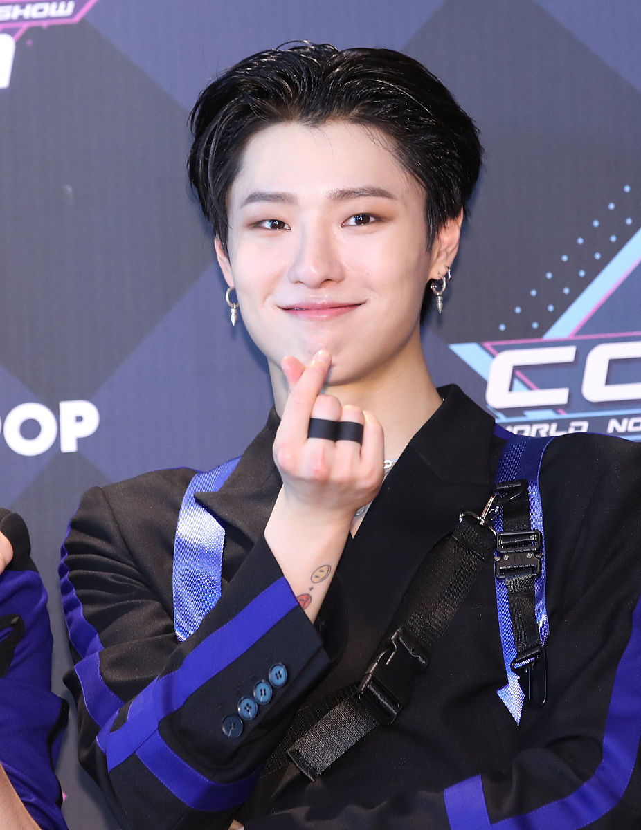 2019年9月19日,韩国首尔,明星参加《m! countdown》节目彩排.x1