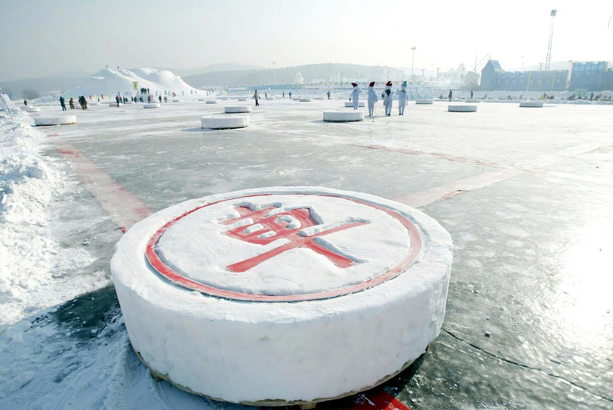 2004年1月13日,象棋特级大师赵国荣,许银川在沈阳进行了一场别开生面