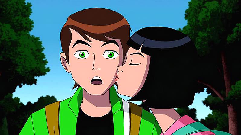 [图]少年骇客:伟大的Ben10居然害怕面对他们,来自女朋友爱的鼓励!