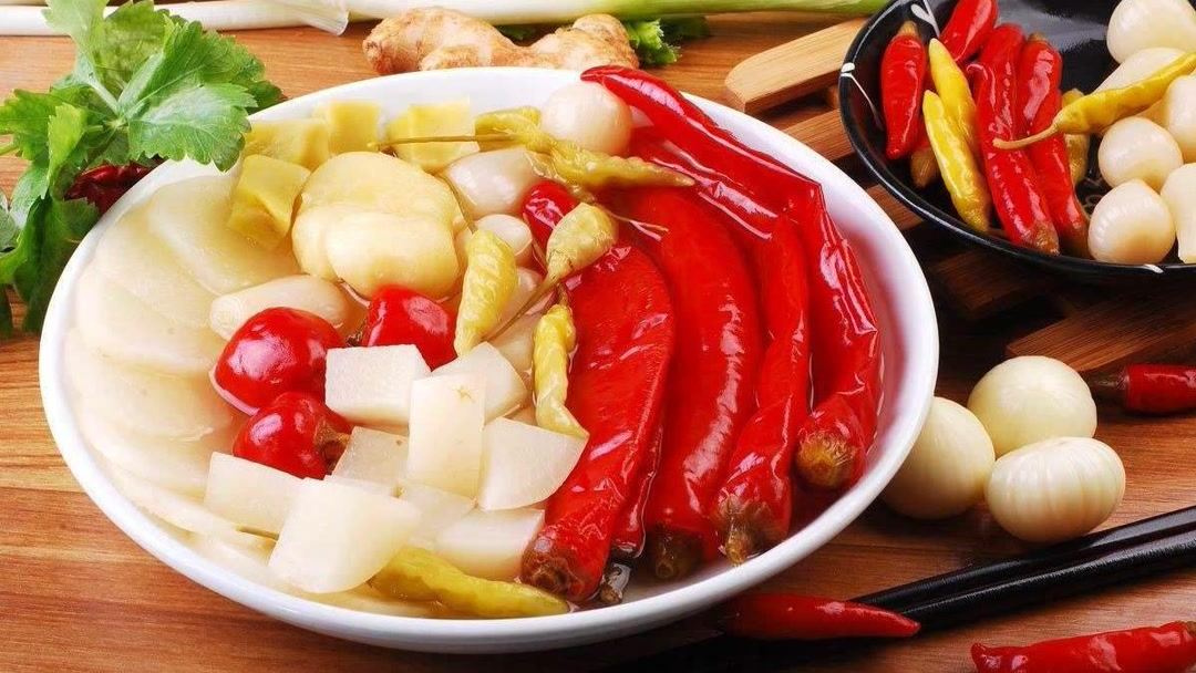 四川泡菜最好吃的做法,又香又脆,下饭吃超开胃,看饿了
