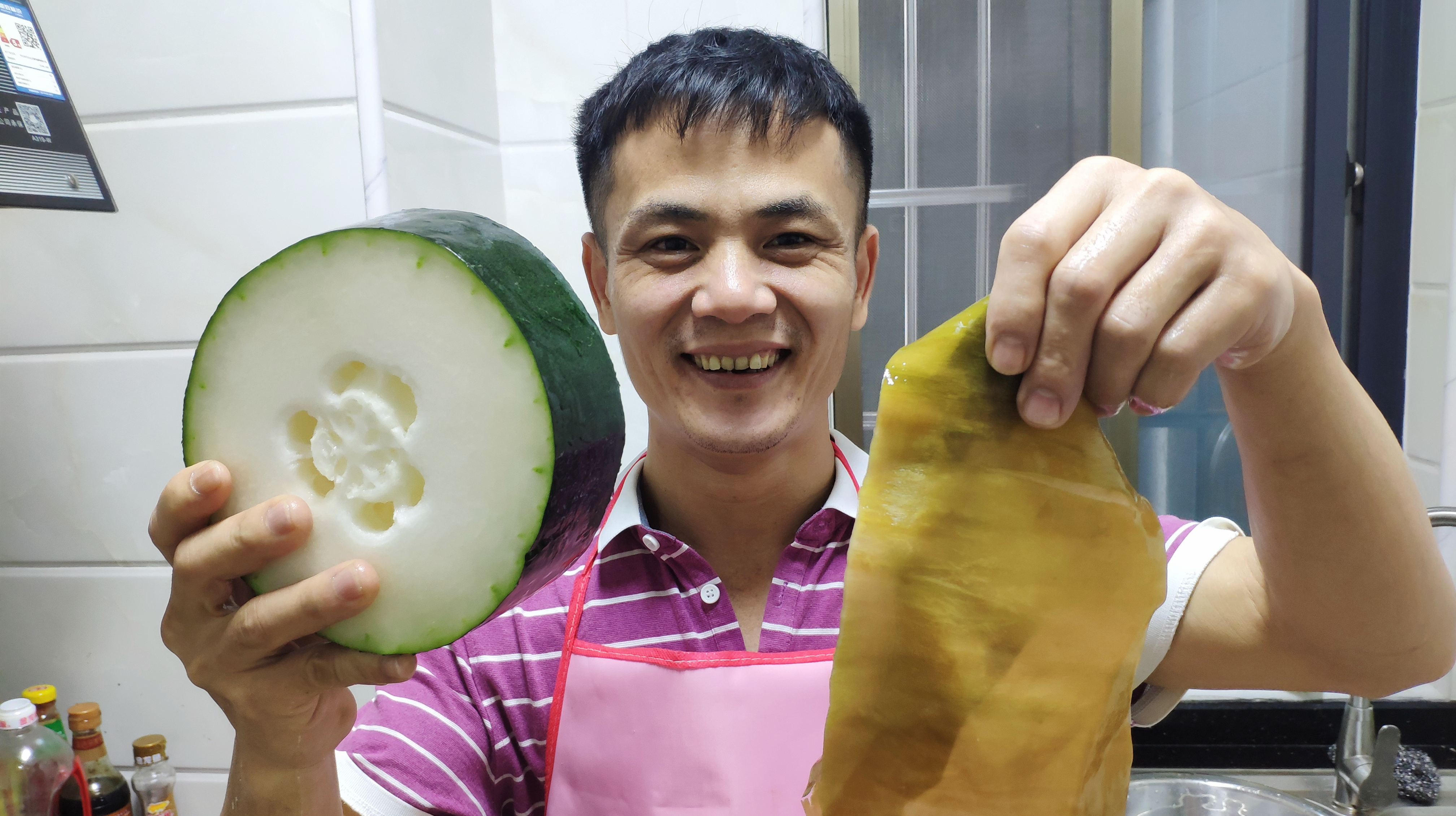 广东经典靓汤,一张海带,看大厨教你冬瓜排骨汤,减肥刮油拯救你