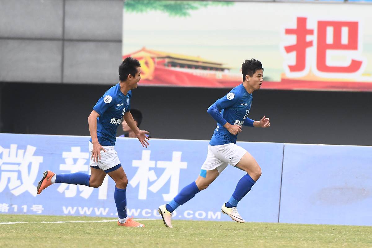2018年10月14日,江苏泰兴,汉为体育2018中国足球协会会员协会冠军联赛