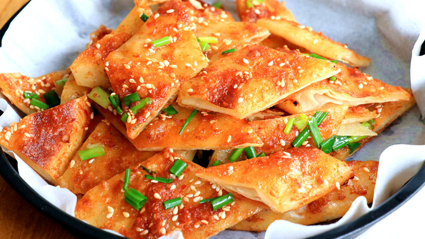 千层酱香饼秘制做法,做法配方全在这,一层比一层香,比买的还好