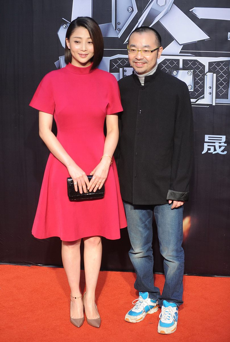 2013年12月22日,北京,《警察故事2013》首映红毯.***_***刘仪伟 殷桃