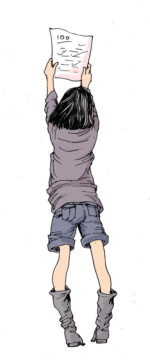 优秀女儿的赞美：聪明、勤奋、善良，未来可期！