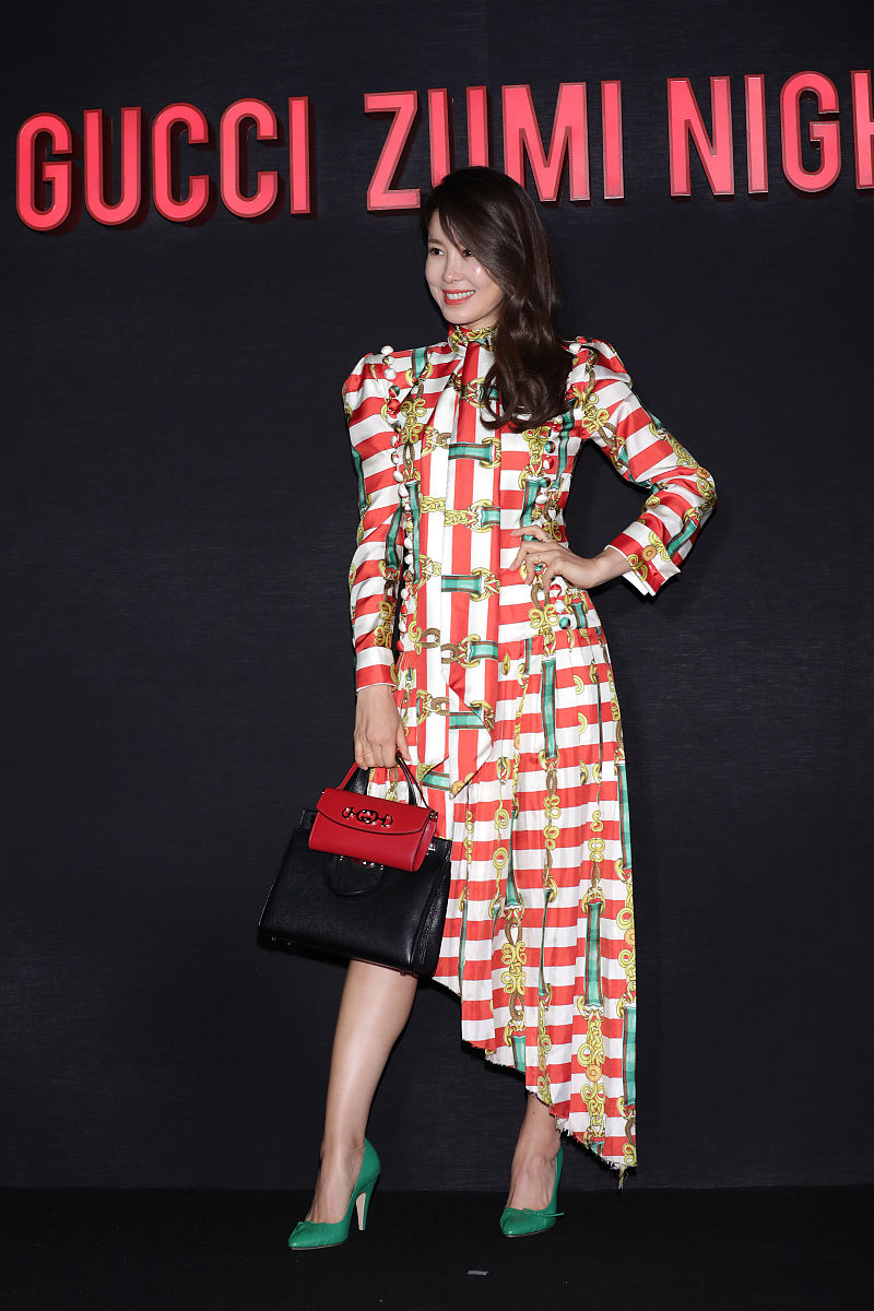 2019年3月21日,首尔,明星亮相gucci 'zumi'新品上市活动.seoul, south