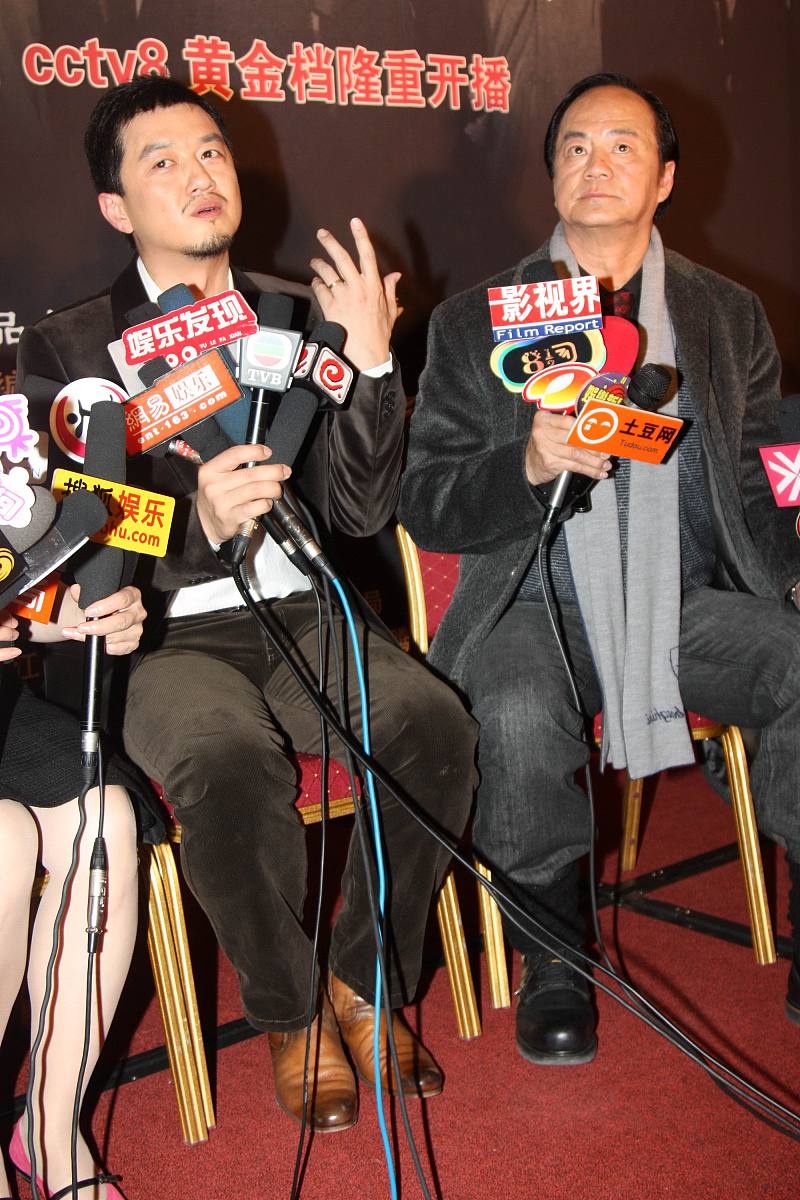 2010年3月11日,北京,家族年代大戏《血色沉香》首播仪式北京举行.***_