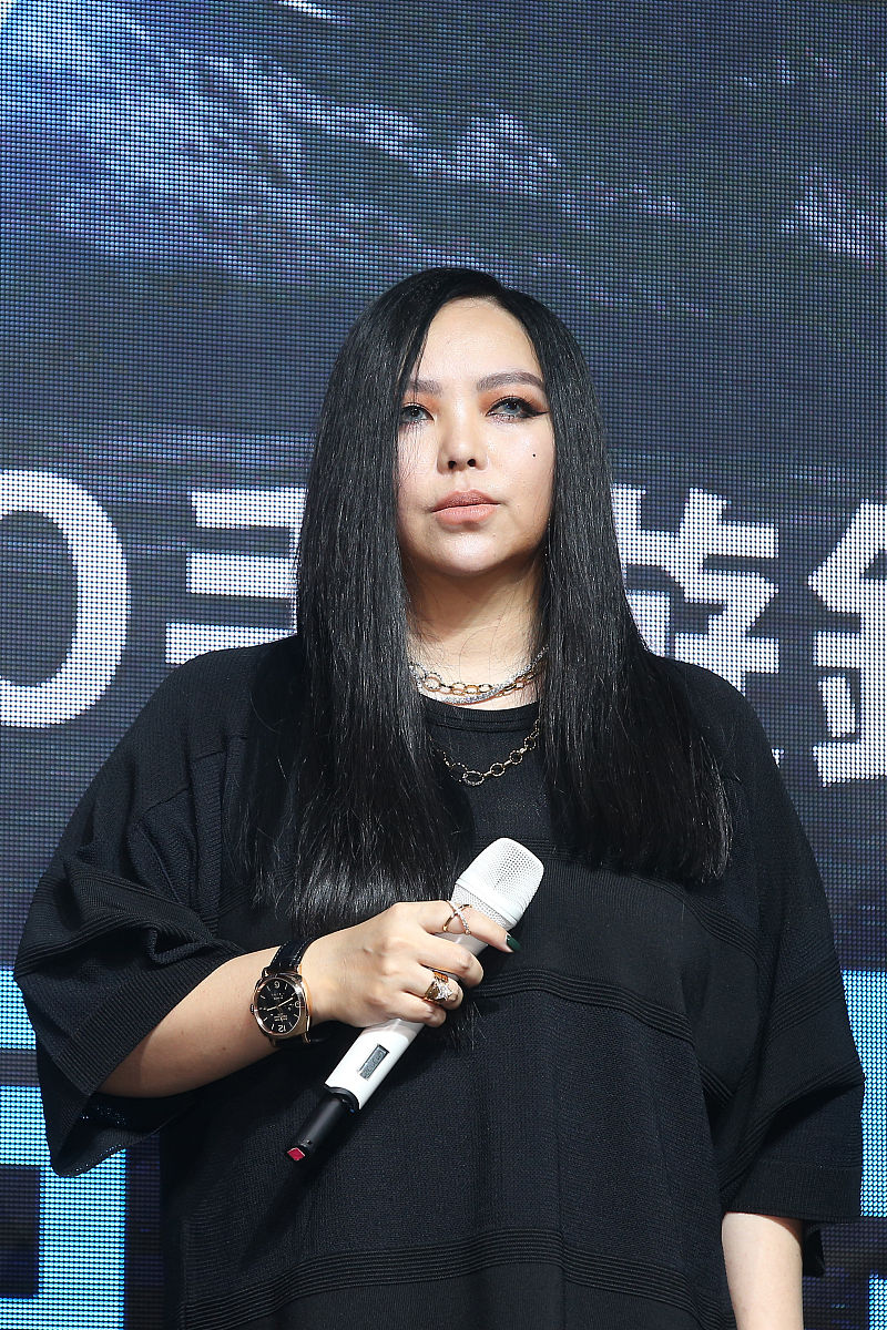 2019年6月27日,台北,明星出席"完美世界"上市记者会.张惠妹