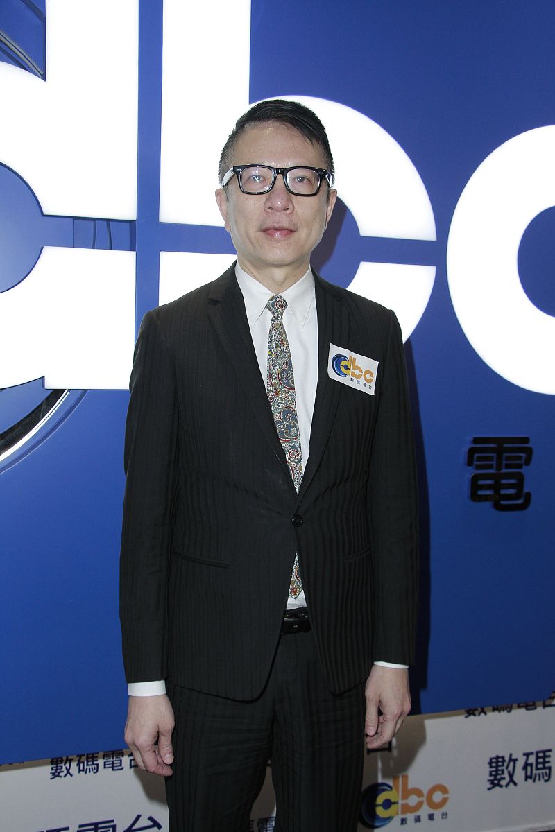 2015年4月2日,香港,亚洲电视执行董事叶家宝接受传媒访问.叶家宝