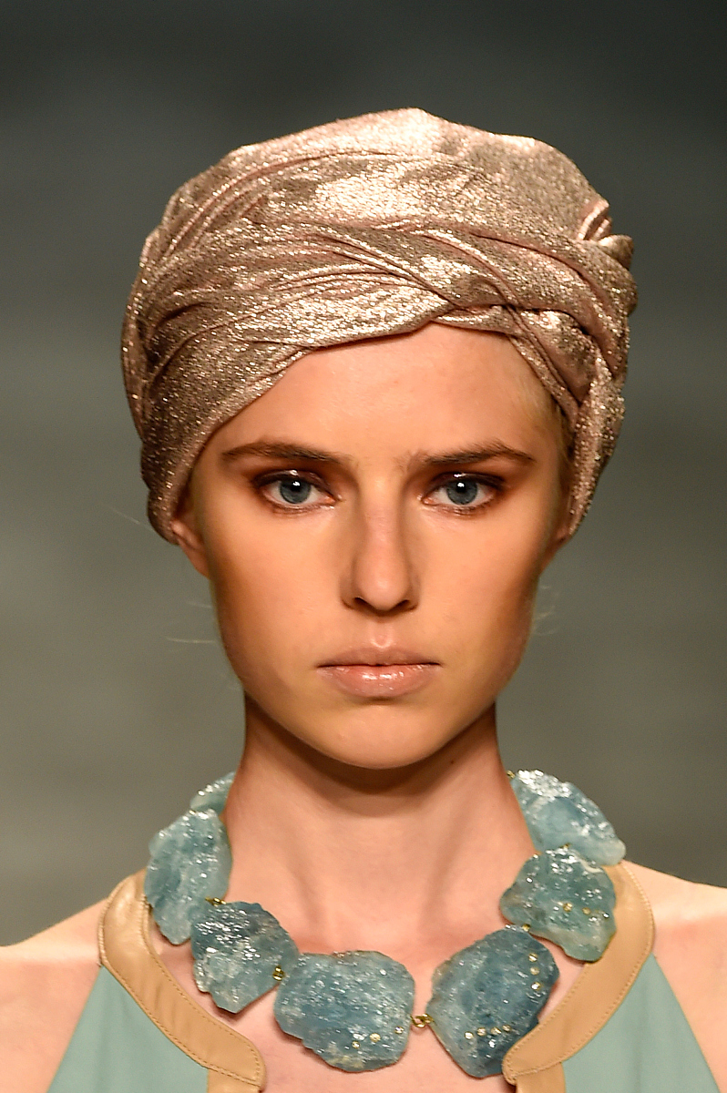 2014年9月9日讯,纽约,当地时间9月8日,2015纽约时装周(春夏):georgine