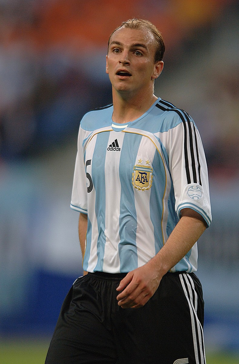 2006年6月10日,世界杯c组,阿根廷2-1战胜科特迪瓦.坎比亚索  esteban 