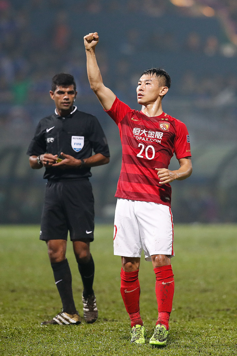 2017亚冠小组赛g组:香港东方0-6恒大淘宝 阿兰,保利尼奥各两球
