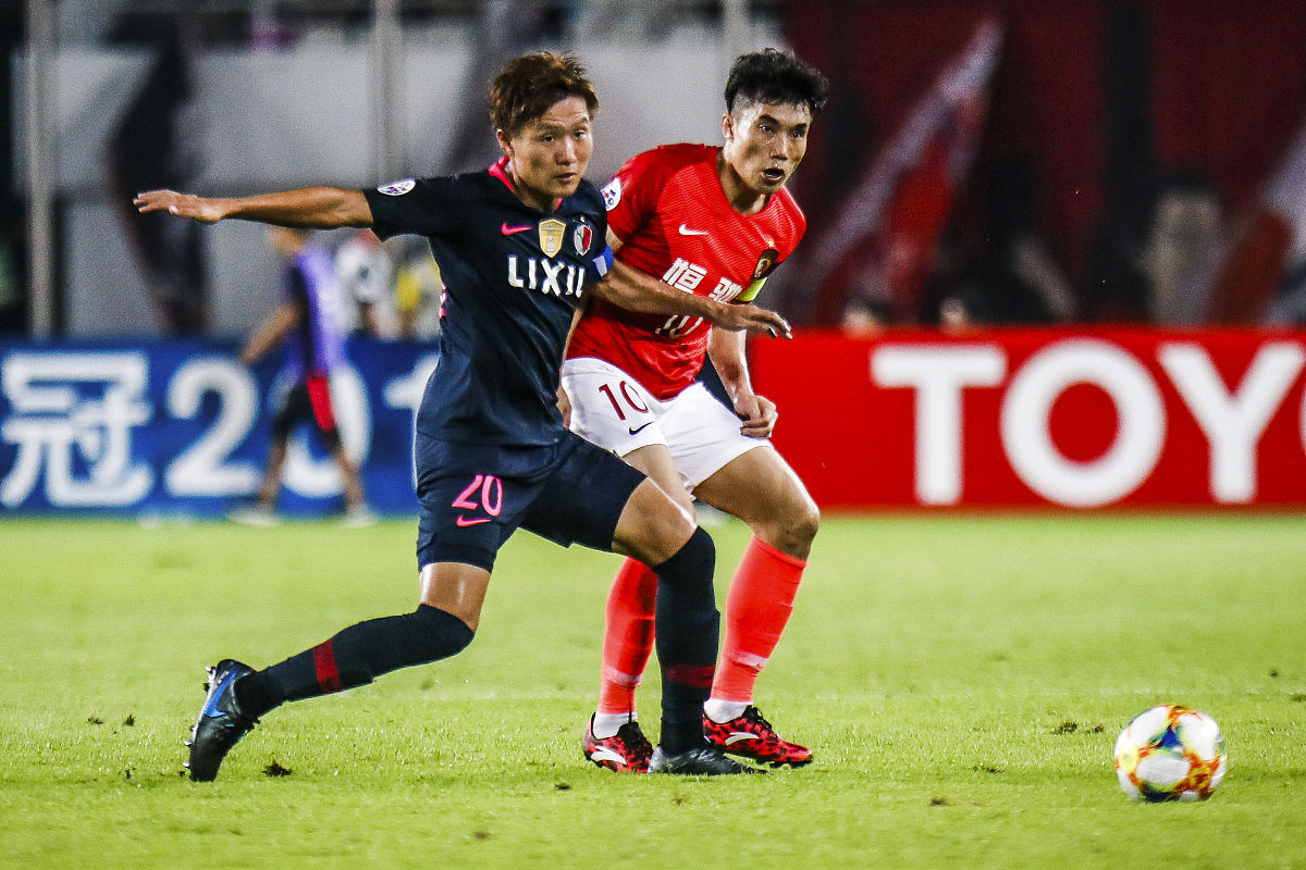 2019年8月28日,广东广州,2019亚冠1/4决赛首回合,广州恒大淘宝0-0鹿岛