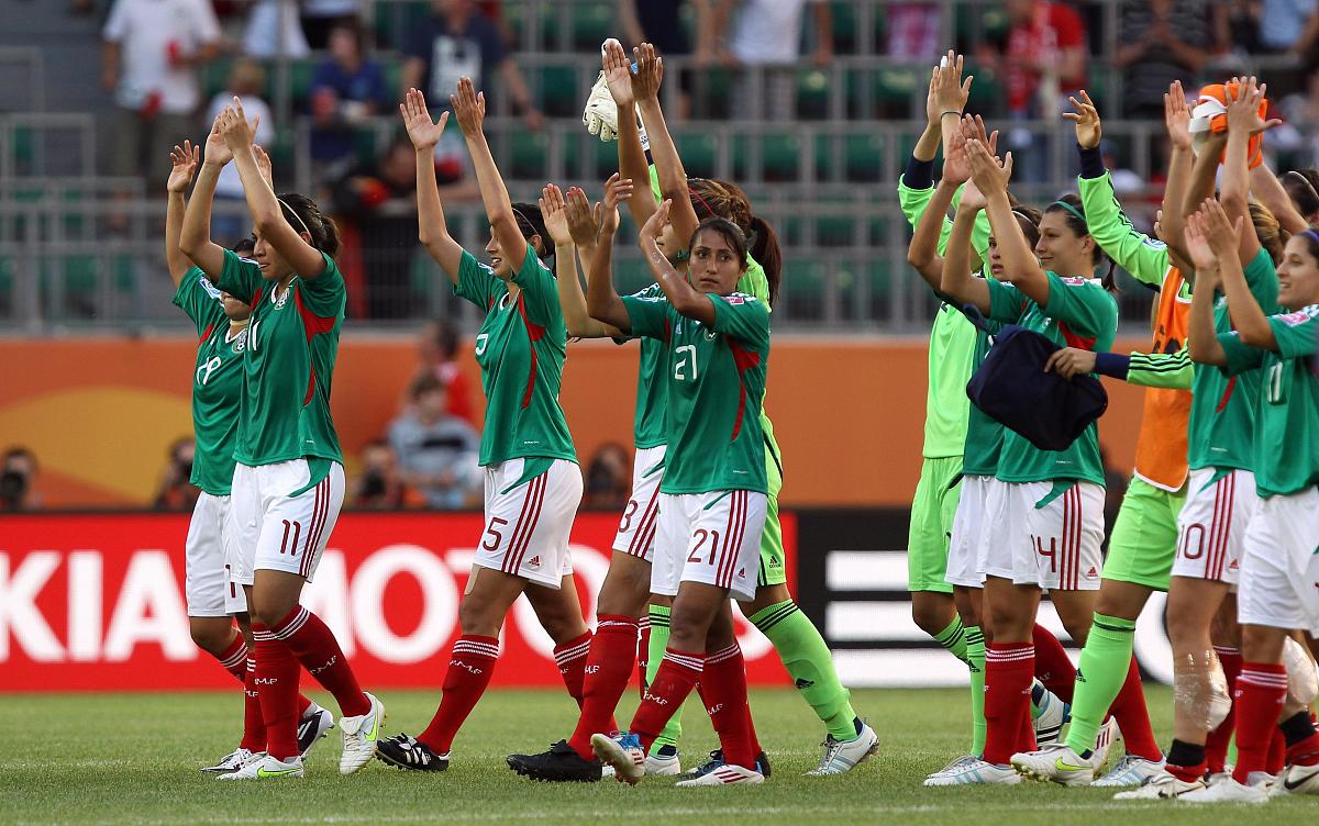 2011年6月27日,德国沃尔夫斯堡,2011女足世界杯b组,墨西哥vs英格兰.**