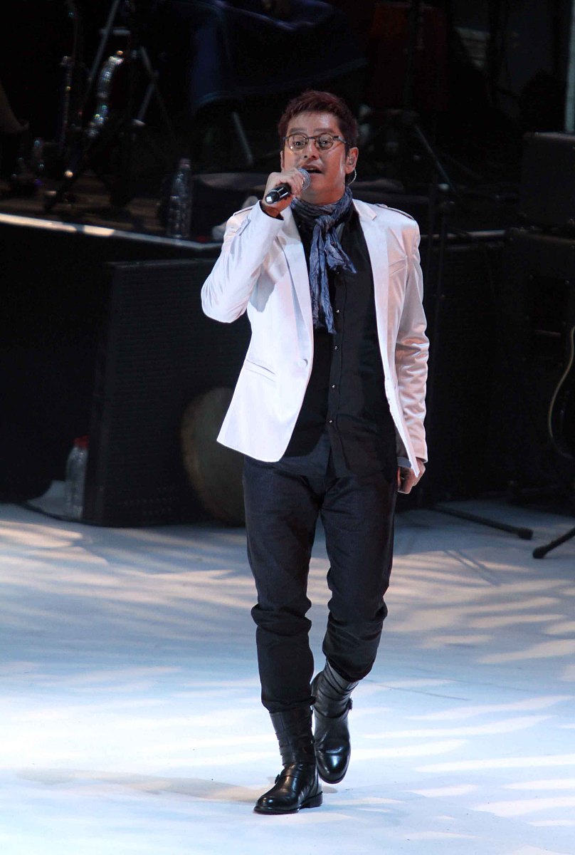 2011年5月21日,北京,2011刀郎"谢谢你"巡回演唱会的首站演出在北京万